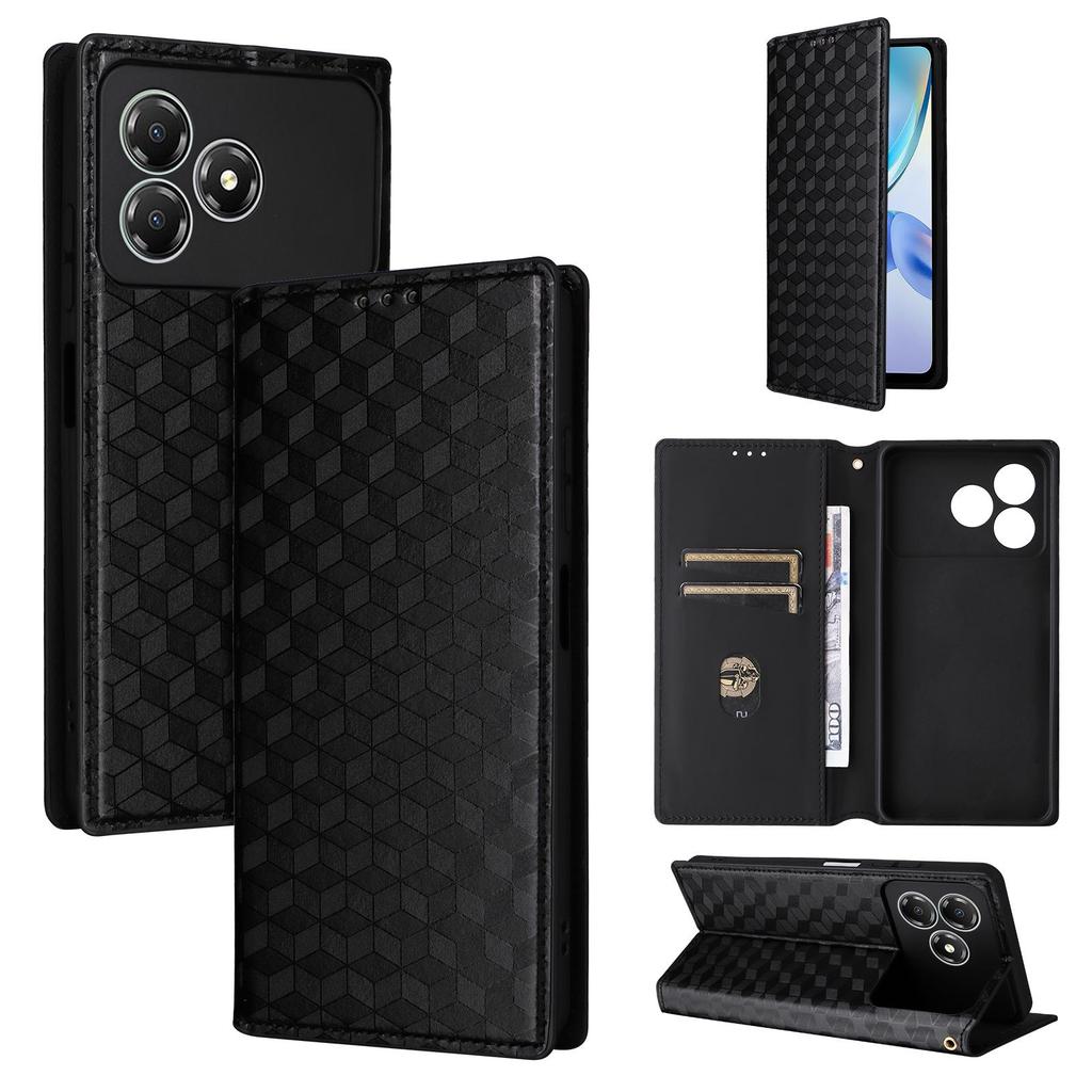 Flip Cover for ZTE Blade A36 / ZTE Nubia A36 PU Leather Full-Body Protection [RFID Blocking] Phone Cases Wallet Cover