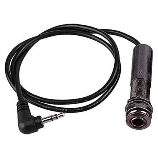 Dovhmoh Guitar Pickup Cable Piezo Cable Endpin Jack Guitar Adapter Stereo Instrument Cable