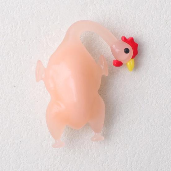 Подвеска для зеркала заднего вида с шнурком, простая установка, подвесное украшение, меняющее цвет, жареная утка