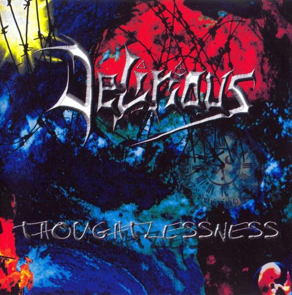 CD DELIRIOUS - Thoughtlessness BMR0010 B.Mind Records 1997 Германия Рок Б/у