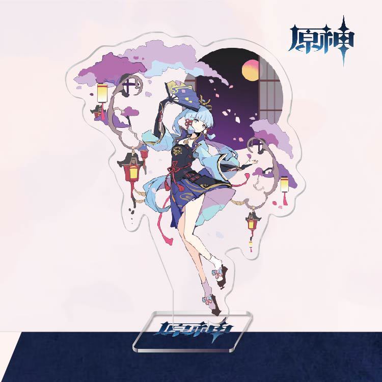 Аниме сексуальная фигурка Genshin Impact Kaedehara Kazuha Kamisato Ayaka Xiao Hutao, акриловая подставка, модель, тарелка, декор для стола, косплей
