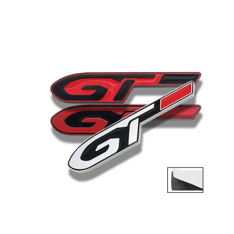 3D металлический значок GTLINE для автомобиля, наклейка на задний багажник, крыло, эмблема для 206 208 308 307 207 208 3008 407 508 2008 RCZ GT LINE