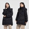 Женский пуховик Qianrengang с капюшоном