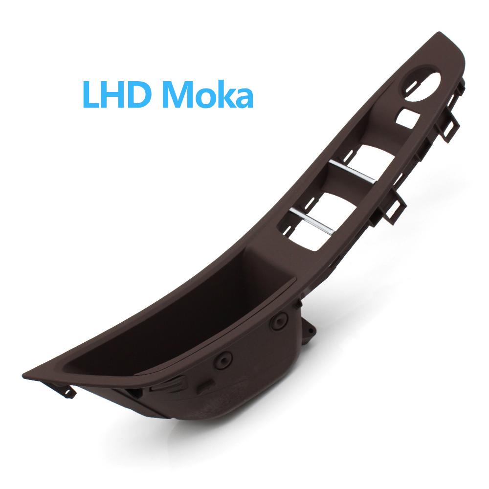 LHD RHD внутренняя дверная ручка подлокотник панель отделка без зеркала складная кнопка для BMW 5 серии F10 F11 F18 520 523 525 528