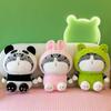 Плюшевая игрушка Королевский кот и подушка-кукла панда с лягушкой, кроликом, спинкой