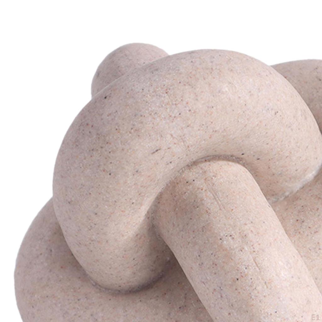 Узел Геометрическая Скульптура Настольный Орнамент Творческая Простая Декоративная Фигурка Современная Статуэтка для