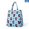1pc Cute Women Portable Insulated Food Storage Box Ladies Lunch Bag Box Bento Tote Picnic Lunch Bag