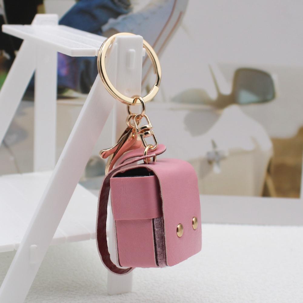 PU кожа кукла маленький рюкзак однотонный мини рюкзак брелок милый детский