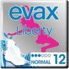 Evax Liberty Обычные Гигиенические Прокладки с Крылышками 12 Штук