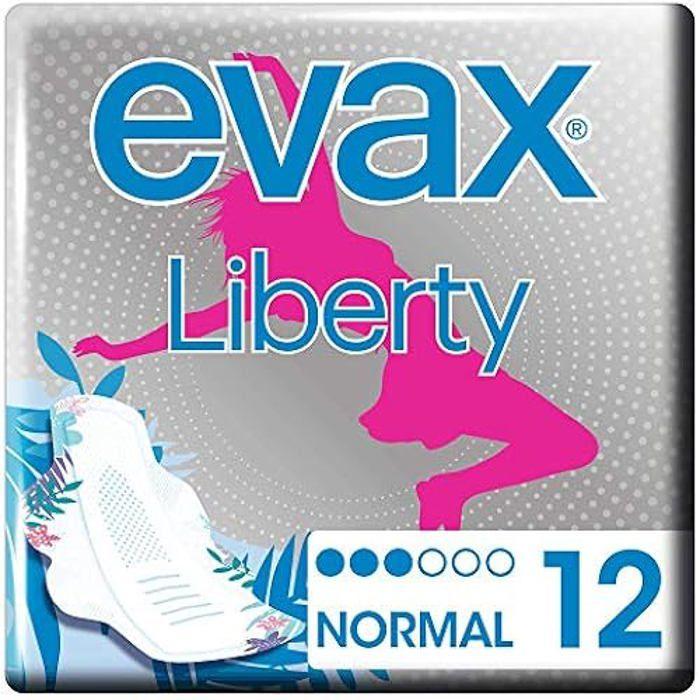 Evax Liberty Обычные Гигиенические Прокладки с Крылышками 12 Штук