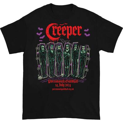 Коллекция CREEPER Турная футболка с коротким рукавом Подарок для фаната S - 4XL Футболка KM37
