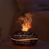 1 шт. новый диффузор с имитацией пламени, семицветное постепенное изменение, креативный бытовой ультразвуковой ароматерапевтический аппарат, увлажнитель пламени