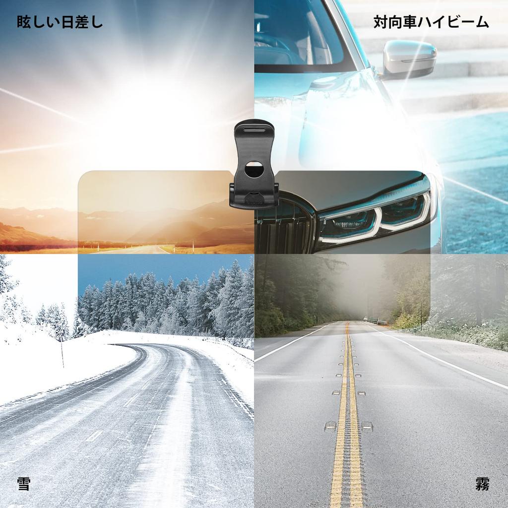 JOYTUTUS Автомобильный солнцезащитный козырек, Универсальный для грузовиков, Поляризованный солнцезащитный козырек, Передний солнцезащитный козырек,