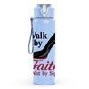 1PC Walk By Faith High Heel Art 750ml Color Plastic Sports Water Bottle Leakproof Flip Straw Lid Suitable for Sports Office Home Use