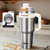 OLOEY Insulated Ceramic Thermos with Straw