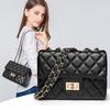 Bag Women Spring and Summer Easy To Take Fashion Diamond Chain Bag Simple Diagonal Lock Shoulder Bag
