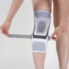 Спортивные наколенники для мужчин, ремни для надколенника, баскетбол, приседания, женские для бега и езды на велосипеде, компрессионные наколенники для мениска
