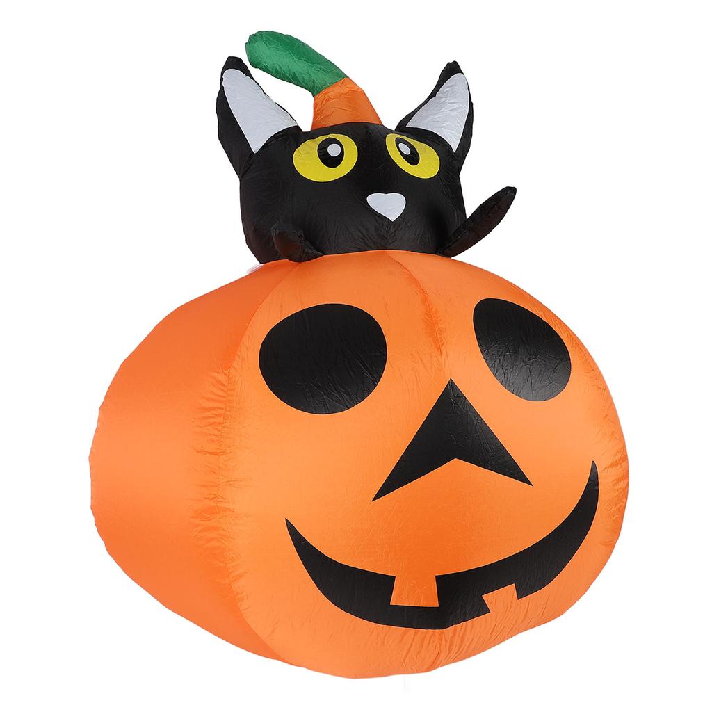 Надувные тыквы украшения 51.2 дюйма 210T полиэстер IP44 водонепроницаемый светодиодный светящийся взрыв