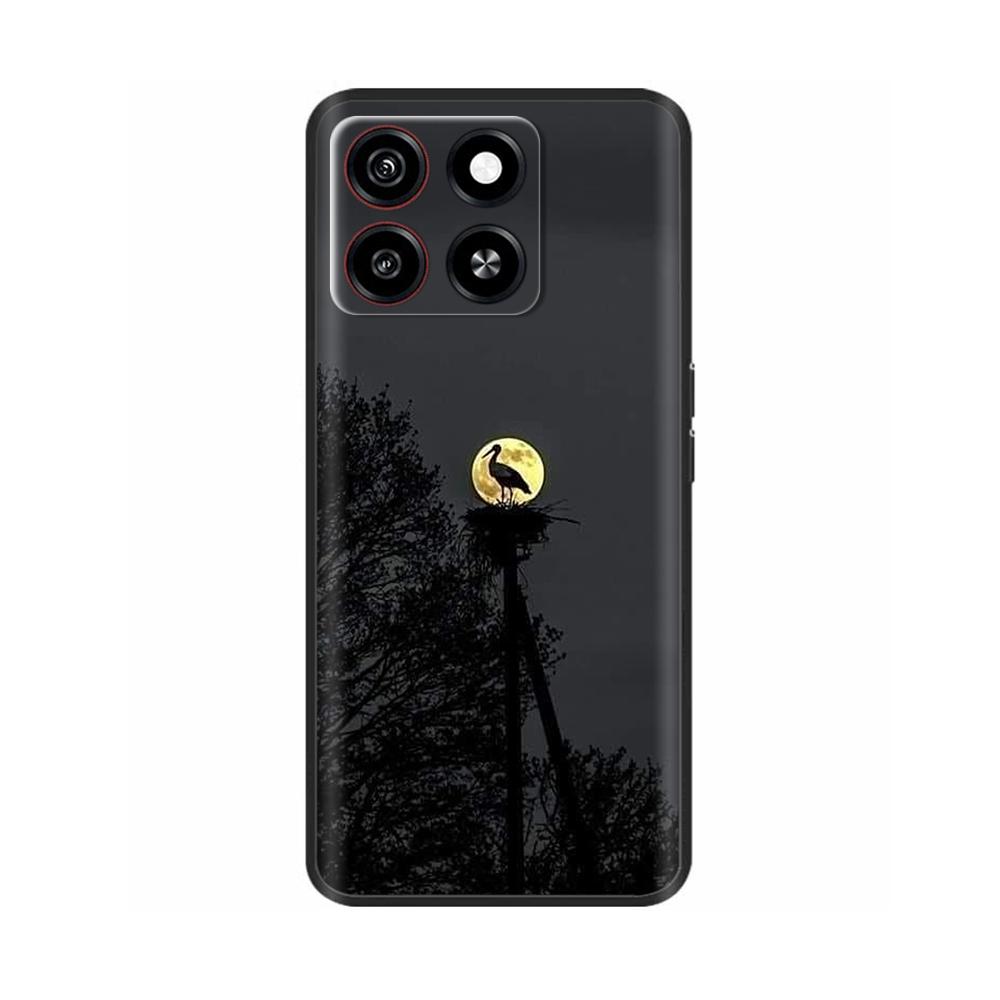 Для ZTE Blade A35 Чехол Чехол для телефона Милые узоры Мягкая жидкая силиконовая накладка Для ZTE Blade A55 ZTEA35 ZTEA55 Защитный чехол-накладка