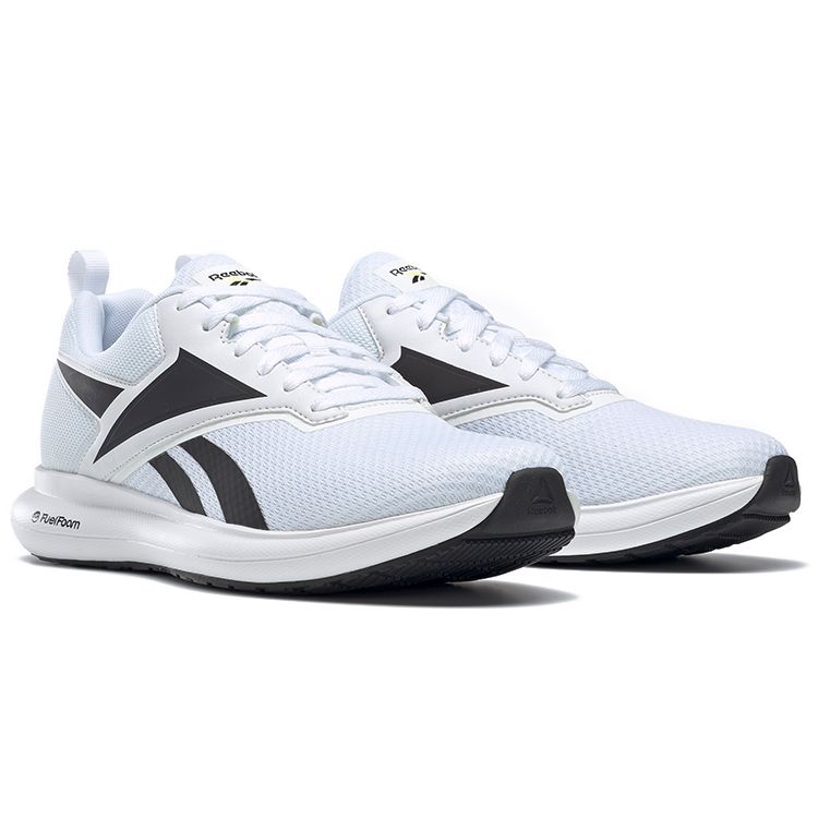 Reebok Energylux Легкие Модные Удобные Повседневные Кроссовки для Бега Унисекс Белые FW4613
