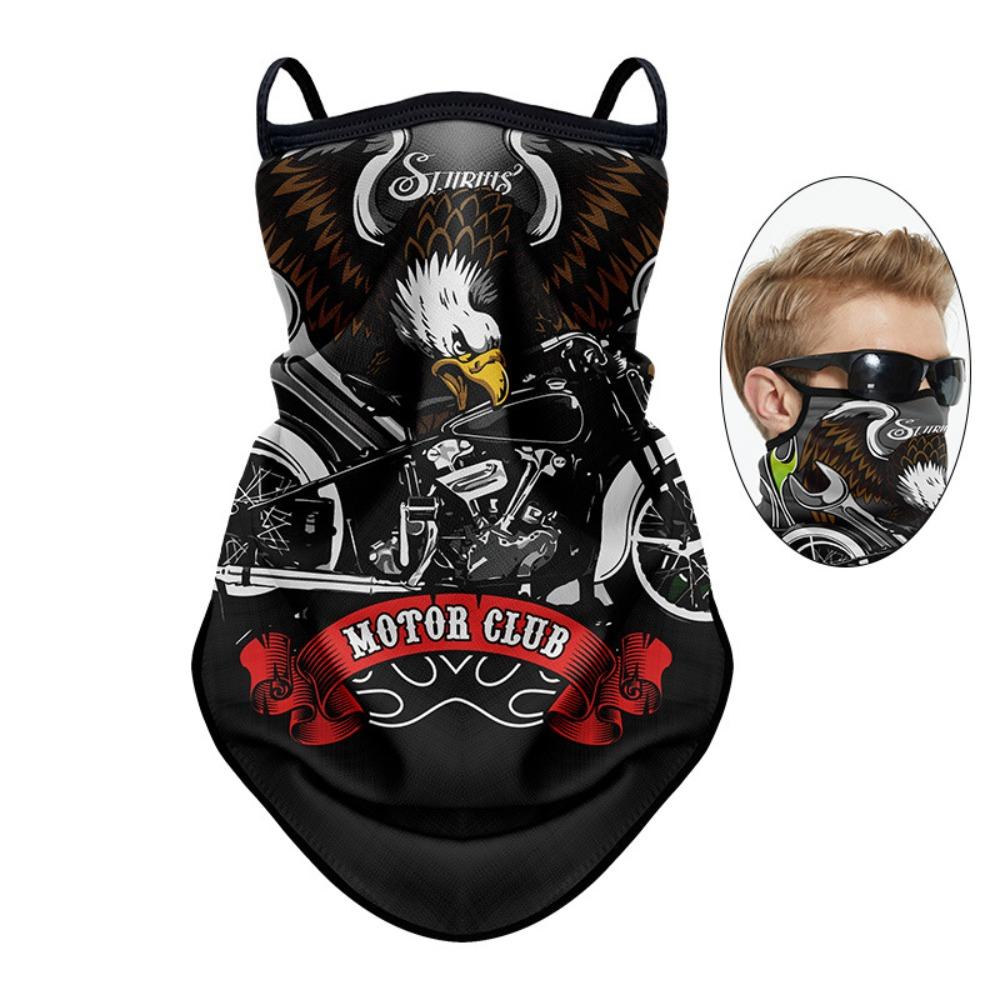 Ear-hanging Cycling Face Scarf Sun Protection Motorcycle Headscarf Hiking Camping