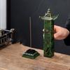 Креативная антикварная вертикальная курильница, благоприятный держатель для благовоний в виде оленя, домашняя печь для сандала, украшения для чайной церемонии
