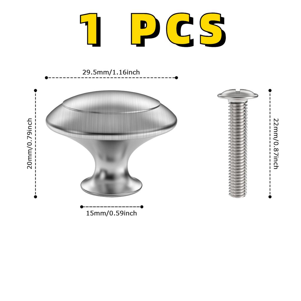 4-25Pc Stainless Steel Cabinet Handles American Style Kitchen Cupboard Door Pulls Drawer Knobs Fashion Furniture Handle Hardware