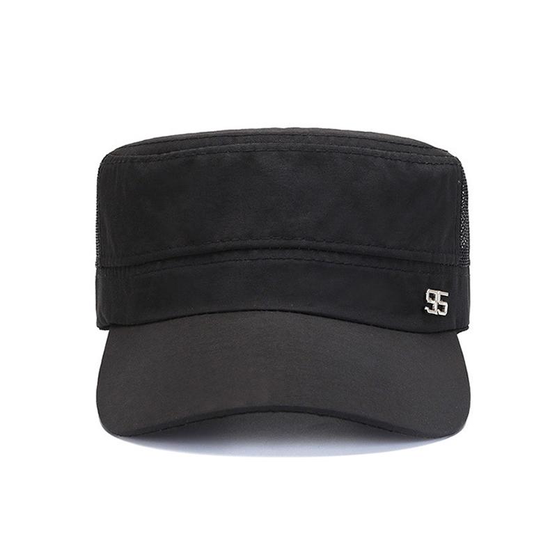Summer Hat Cotton Military Caps Men Outdoor Fishing Mesh Sunshade Baseball Cap Sports Army Flat Cap Visors Hat Peaked Cap Gorras