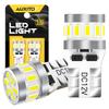 AUXITO T10 LED 5X Brightness Up White Explosive T10 LED Position Lamp License Plate