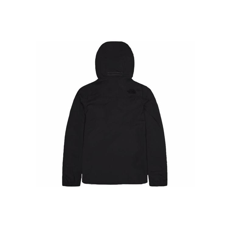 THE NORTH FACE THE NORTH FACE Apparel Collection Windbreaker Jackets Men's Black Hooded Moderate NF0A4U5F-0C5