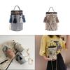 Ethnic Style Mini Crossbody Bag Tassel Woven Cylindrical Bag For Women Daily Use