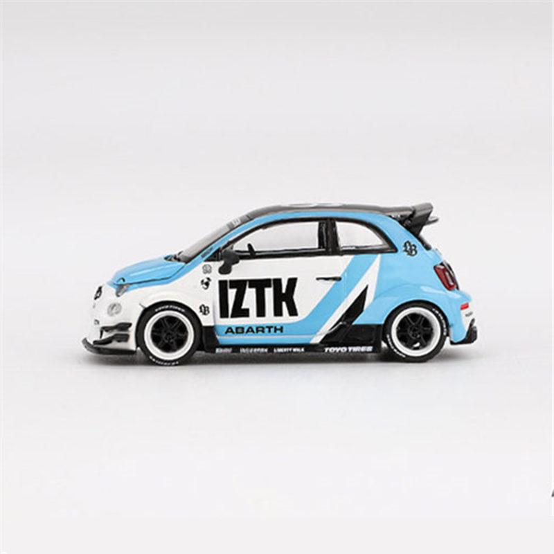 1:64 Абарта 595 Сплав Модифицированный Широкофюзеляжный Спортивный Автомобиль Модель Литой Под Давлением Трековый Гоночный Автомобиль Модель Транспортного Средства Симуляция Миниатюрный Масштаб Игрушка