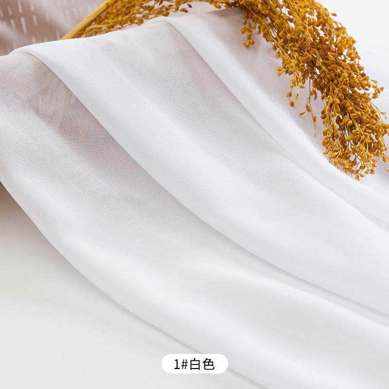 Летние шифоновые ткани, платье, одежда, материал, драпировка, удобная, однотонная ткань, шитье, ручная работа, аксессуары для одежды своими руками