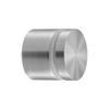 Glass Clamp 10 PCS Square Railing Bracket for 0.31 "-0.62 " Glass Silver
