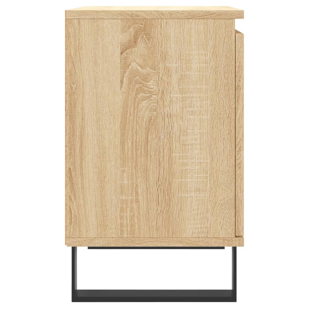 Nightstands 2 pcs Sonoma Oak 40 x 30 x 50 cm engineered wood
