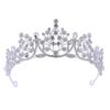Children's Crown Tiara Princess Rhinestone Headband Model Catwalk Performance Crown Girls Birthday Dress Hair Accessories
