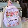 Thickened Cartoon Animal Daypack Nylon Large Capacity School Bag Capybara Backpack  Friends