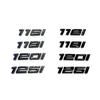 Применимо для новых моделей BMW 116i, 118i, 120i, 125i и 135i: Эмблема автомобиля, Эмблема со словом, Задняя эмблема.