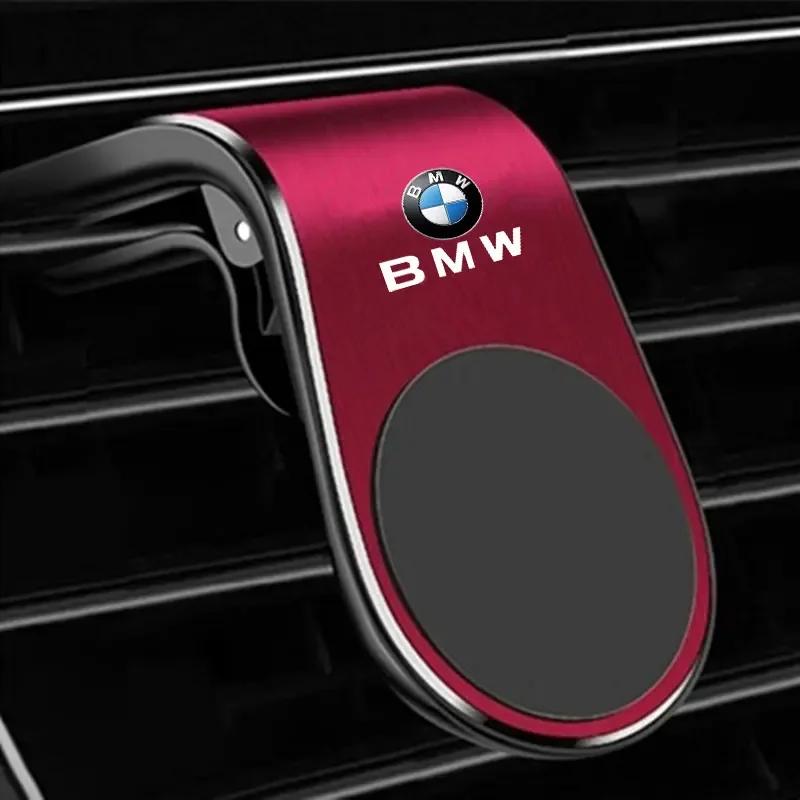 BAGF7 2026 Car Sticker Magnetic Car Logo Universal Mobile Phone Holder For Bmw M Performance X1 X3 X4 X5 E87 F20 E36 E46 E90 E39 F10 F