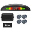 Kmind Car Rear Parking Sensor Kit System 4 Reversing Radar Sensors 12V 22mm Reverse Monitor LED ScreenSound Alert Indicator