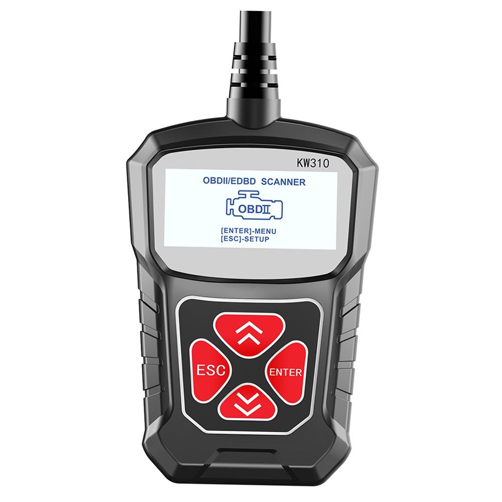 KONNWEI KW310 OBDII Автомобильные диагностические инструменты автомобильный сканер OBDII анализатор двигателя считыватель кодов автомобиль CAN OBDII Scan Tool тестер