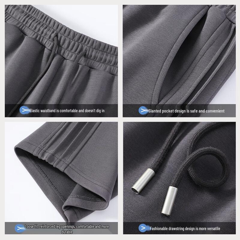 Jeanswest Men's Loose Straight-Leg Casual Pants