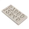 Силиконовая форма с буквами и цифрами, сделай сам, инструменты для украшения торта из помадки, формы для конфет, смолы, глины, формы для шоколадной мастики
