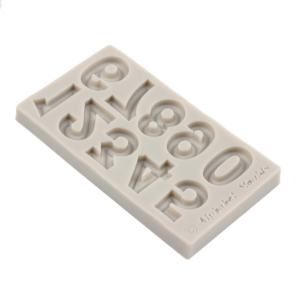 Силиконовая форма с буквами и цифрами, сделай сам, инструменты для украшения торта из помадки, формы для конфет, смолы, глины, формы для шоколадной мастики