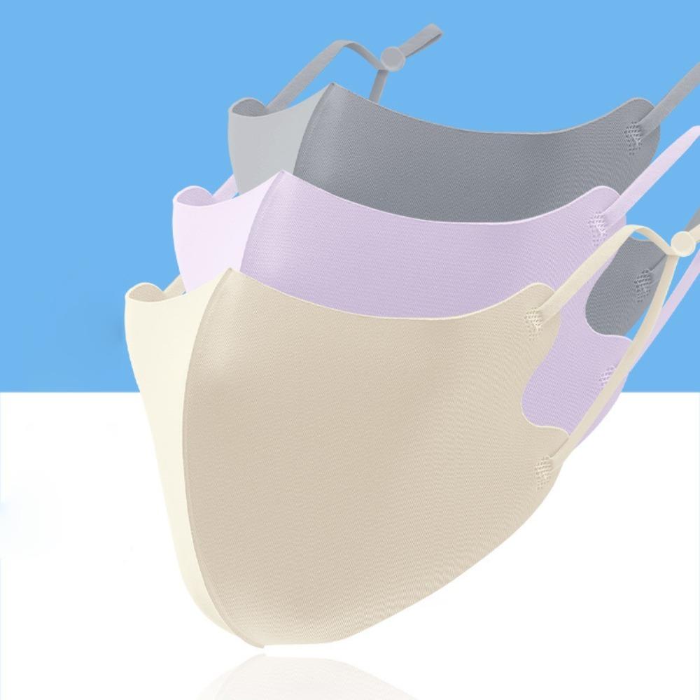 Бесследная маска из ледяного шелка Дышащая маска от солнца Модная маска от солнца Четыре сезона