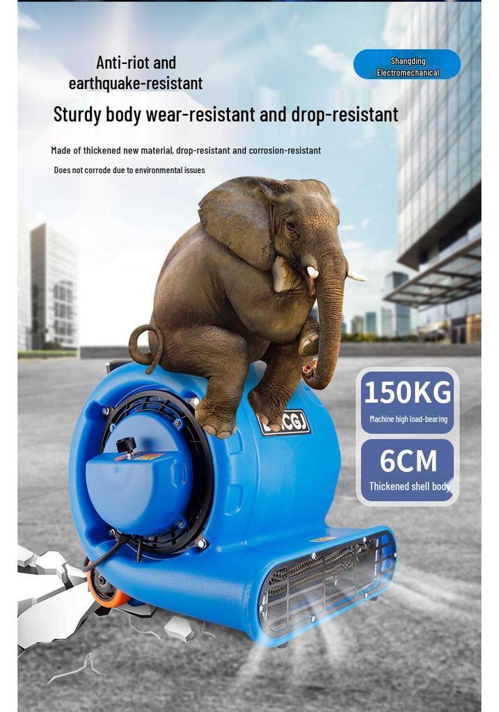 High-Power Floor Dryer & Dehumidifier for Commercial & Home Use