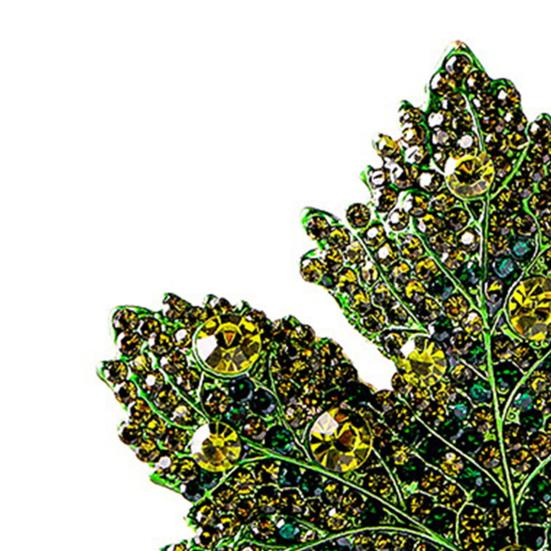 Элегантная брошь, значок с защитой от пота и подвесным кольцом, подходящая к одежде