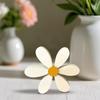 Bee Festival Creative Ornament 2Pcs Yellow And White Daisy Wooden Decor 3D Spring Home Atmosphere Indoor Outdoor Wood Ornament