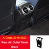 Car Rear Air Conditioner Vent Outlet Panel Cover Frame For Mercedes Benz A C E Class GLA GLB GLC W205 W213 X254 Auto Accessory