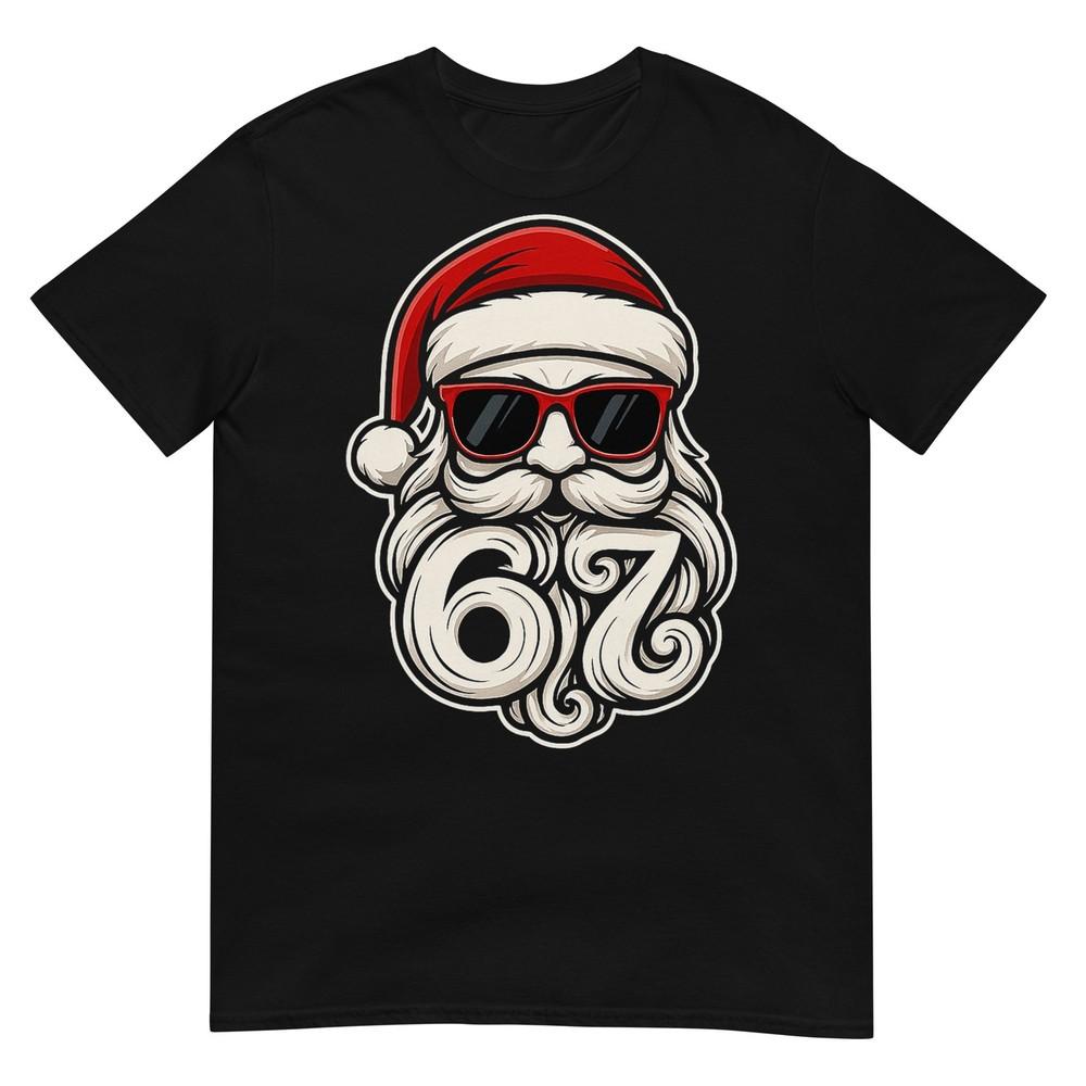 6 7 Christmas 67 Santa Six Seven Christmas Boys Teens T-Shirt